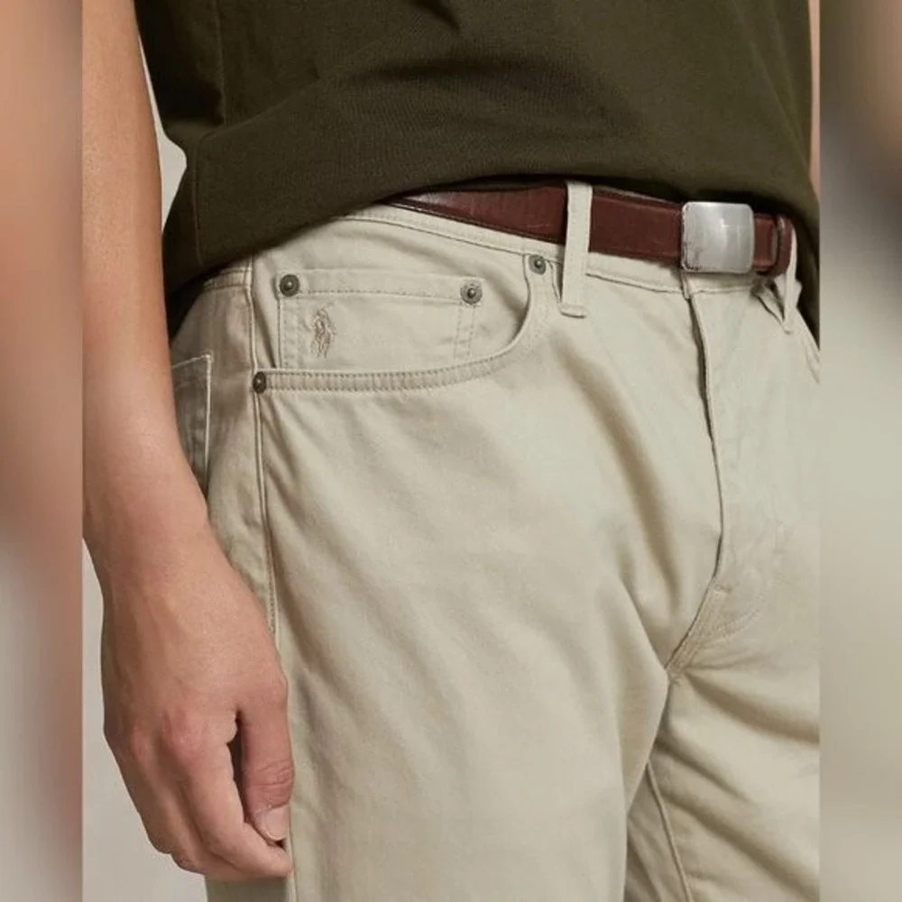 NEW Polo Ralph Lauren Men's Slim‎ Straight Stretch Sateen Five-Pocket Pants